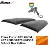 Ford Mustang 2015-2023 Rejilla de ventana lateral estilo R PU amarilla