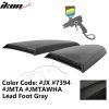 Ford Mustang 2015-2023 Rejilla de ventana lateral estilo R PU gris plomo
