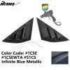 Ford Mustang Mach-E 2021-2023 Grille de fenêtre latérale IKON PC noir métallisé Infinite