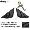 Ford Mustang Mach-E 2021-2023 IKON PC Persiennes de vitre latérale gris Dark Matter Pearl