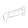 Chevrolet Corvette C7 Parachoques trasero 84411654