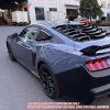 Ford Mustang 2DR 2024-2025 Mřížka na okno boční V styl ABS lesklá černá