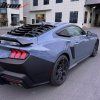 Ford Mustang 2DR 2024-2025 Mřížka na okno boční V styl ABS matná černá