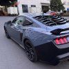 Ford Mustang 2DR 2024-2025 Persienne de fenêtre latérale style V ABS noir mat