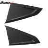 Ford Mustang 2DR 2024-2025 Persienne de fenêtre latérale style V ABS noir mat