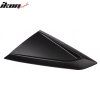 Ford Mustang 2DR 2024-2025 Rejilla de ventana lateral estilo V ABS negro mate