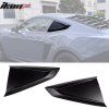 Ford Mustang 2DR 2024-2025 Persienne de fenêtre latérale style V ABS noir mat