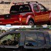 Nissan Frontier 2005-2022 Barras de techo aluminio ABS plateado