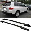 Toyota Highlander 2008-2013 Barres de toit noir