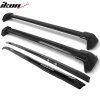 Honda CRV 2012-2016 Barres de toit ABS noir