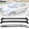 Honda CRV 2012-2016 Barres de toit ABS noir