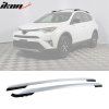 Toyota RAV4 2013-2018 Barras de techo aluminio plateado