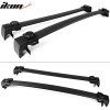 Jeep Compass 2017-2025 Barres de toit aluminium noir