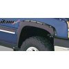 Chevrolet Silverado / GMC Sierra Fleetside 1999-2006 Chevrolet Silverado 1500 2500 3500 HD Classic Models 2007 Estensioni parafango stile Rivet Bolt ABS nero liscio