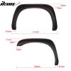Dodge Ram 2002-2008 Fender Flares PP Rivet style textured black