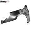 BMW E60 5 series 4dr Wagon M5 2004-2010 Extensions d'ailes style MS métal avec chrome