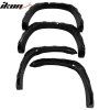 Dodge Ram 1500 2500 3500 2006-2009 Aletines estilo River Bolt ABS negro liso