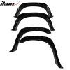 Dodge Ram 1500/2500/3500 2006-2009 Aletines ABS estilo River Bolt negro liso