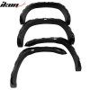 Dodge Ram 1500/2500/3500 2006-2009 Aletines ABS estilo River Bolt negro liso