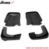 Honda Civic Sedan 2006-2011 Estensioni parafango stile OE nero