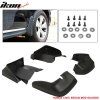 Honda Civic Sedan 2006-2011 Extensions d'ailes style OE noir