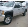 Chevrolet Silverado 1500 2500HD 3500HD 6.5 8Ft 2007-2014 Estensioni parafango PP Stile OEM nero non verniciato