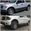 Ford F150 2009-2014 Élargisseurs d'ailes PP style OE noir