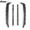 Ford Mustang GT350 2010-2014 Extensions d'ailes style GT350 acier noir