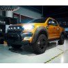Ford Ranger T6 XL XLT 2011-2016 Extensions d'ailes style Pocket noir lisse