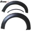 Ford F150 2015-2017 Aletines estilo Pocket Rivet PP negro mate liso