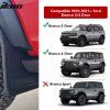 Ford Bronco 2021-2025 Aletines PP negro