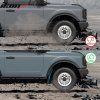 Ford Bronco 2021-2025 Aletines PP negro