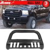 Ford F250 F350 F450 F550 2005-2007 Bull bar ocel černý práškový lak