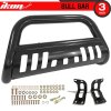 Ford F250 F350 F450 F550 2008-2010 Bull bar Super Duty nerez černý práškový lak