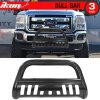 Ford F250 Superduty 2011-2016 Bull bar přední 3 palce černá práškový lak
