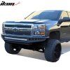 Chevrolet Silverado 1500 2014-2018 Bull bar železo ocel černý