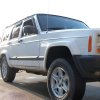 Jeep Cherokee XJ BJ 1984-2001 Ofuky oken Slim styl akryl kouřová tónovaná
