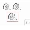 Roue Alfa Romeo Stelvio 21´ 3ET 7EU45U00AA