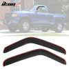 Ford Ranger 1993-2011 Deflectores de ventanilla Slim In-Channel estilo acrílico ahumado tintado