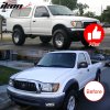 Toyota Tacoma 1995-2004 Ofuky oken Slim styl akryl kouřová tónovaná