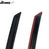 Honda Odyssey 1999-2004 Deflectores de ventanilla estilo Slim acrílico ahumado tintado