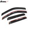 Jeep Grand Cherokee 1999-2004 Deflectores de ventanilla estilo Slim acrílico ahumado