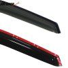 GMC Sierra 1999-2007 Deflectores de ventanilla estilo Slim acrílico ahumado tintado