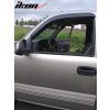 GMC Sierra 1999-2007 Deflectores de ventanilla estilo Slim acrílico ahumado tintado