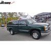GMC Sierra 1999-2007 Deflectores de ventanilla estilo Slim acrílico ahumado tintado
