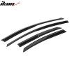 Ford Focus Berline 2000-2007 Déflecteurs de vitres style Mugen acrylique fumé teinté