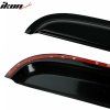 Ford F150 Extended 2004-2014 Deflectores de ventanilla estilo Slim acrílico ahumado tintado