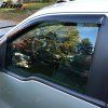 Ford F150 Extended 2004-2014 Deflectores de ventanilla estilo Slim acrílico ahumado tintado