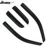 Ford F150 Extended 2004-2014 Deflectores de ventanilla estilo Slim acrílico ahumado tintado
