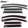 Honda 2007-2008 Deflectores de ventanilla Slim styl acrílico ahumado tintado